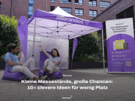 Ideen für kleine Messestände