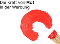 Rot in der Werbung
