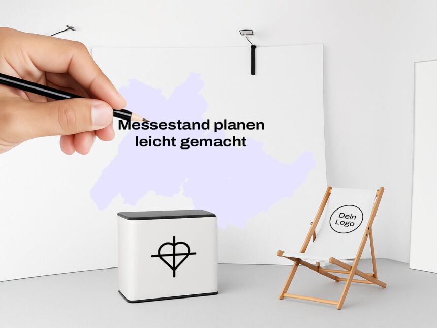 Planung eines Messestandes