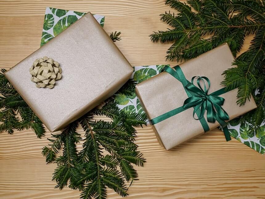 Nachhaltige Weihnachtsgeschenke für Kunden
