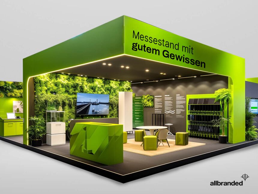 Nachhaltiger Messestand