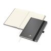 Notizbuch Vision-Book Creme Bestseller inkl. Prägung Anthrazit-gold | A5 | ohne Werbeanbringung | Gold