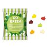 Fruchtgummi Standardformen transparent | 15 g | ohne Werbeanbringung | kompostierbare Folie | Daumen hoch