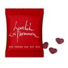 Fruchtgummi im Standardtütchen Standardmotiv ohne Personalisierung | Herzlich Willkommen