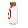 Trinkflasche "Natural", 1,0 l, inkl. Strap weiß | ohne Werbeanbringung | Nicht verfügbar | Nicht verfügbar