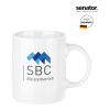 senator Maxi Mug Tasse weiß | ohne Werbeanbringung