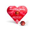 Lindt Lindor Kugel in Werbekartonage ohne Werbeanbringung | Milchschokolade | Herzform