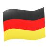 Automagnet "Flagge", klein Deutschland Farben | ohne Werbeanbringung | Nicht verfügbar | Nicht verfügbar
