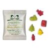 Fruchtgummi im Standardtütchen ohne Werbeanbringung | Frohe Weihnachten /mehrspr.)