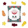 Fruchtgummi Vegan Weihnachtsedition weiß | ohne Werbeanbringung | Papier/PE-Verbundfolie