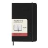Moleskine Hardcover 12 Monate Tageskalender , Pocket-Format Standard | schwarz | ohne Werbeanbringung | Nicht verfügbar | Nicht verfügbar