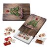 Schoko-Naps-Schuber-Adventskalender - personalisierbares STANDARDMOTIV Digitaldruck | Weihnachtskranz | Weihnachtsdeko