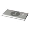 Juice 4000 mAh Typ-C kabellose Powerbank aus recyceltem Aluminium  silber