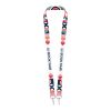 Leia Sublimation RPET-Lanyard mit 2 Metallhaken weiß | 10mm | Sublimation | Überall, Vorne | 25 mm x 900 mm