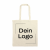 BONDI. Tragetasche aus 100% Baumwolle (140 g/m²) Beige | ohne Werbeanbringung