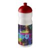H2O Base® 650 ml Sportflasche mit Stülpdeckel weiss-rot | ohne Werbeanbringung | Nicht verfügbar | Nicht verfügbar