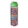 H2O Vibe 850 ml Sportflasche mit Klappdeckel weiss-grün | ohne Werbeanbringung | Nicht verfügbar | Nicht verfügbar