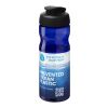 H2O Eco 650 ml Sportflasche mit Klappdeckel blau-schwarz | ohne Werbeanbringung | Nicht verfügbar | Nicht verfügbar