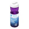 H2O Eco 650 ml Sportflasche mit Klappdeckel lila-transparent | ohne Werbeanbringung | Nicht verfügbar | Nicht verfügbar