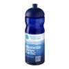 H2O Eco 650 ml Sportflasche mit Stülpdeckel transparent blau | ohne Werbeanbringung | Nicht verfügbar | Nicht verfügbar