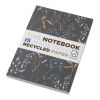 Novella Austen A5 Softcover Notizbuch aus Recyclingmaterial – 100 Blatt kohle