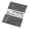 Novella Austen A5 Softcover Notizbuch aus Recyclingmaterial – 50 Blatt kohle
