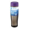 H2O Active® Eco Tempo 700 ml Wasserflasche mit Drehdeckel lila-kohle | ohne Werbeanbringung | Nicht verfügbar | Nicht verfügbar