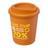 Americano® Espresso Eco 250 ml recycelter Isolierbecher orange | ohne Werbeanbringung | Nicht verfügbar | Nicht verfügbar