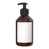 250 ml Spender - Handbalsam "Ingwer-Limette" - Body Label Braun | ohne Werbeanbringung