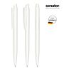 senator Dart Polished Druckkugelschreiber weiß | ohne Werbeanbringung | ohne Werbeanbringung | Nicht verfügbar