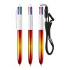 BIC® 4 Colours® Flags Collection mit Lanyard Rot-gelb-Rot