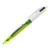 BIC® 4 Colours Fluo Kugelschreiber Gelb