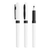 BIC® Mark-it Permanent Marker weiss-schwarz | 1-farbiger Siebdruck | Kappe-gegenüber vom Clip | 15.00 mm x 25.00 mm