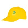 Ares Cap mit 6 Segmenten Priority | gelb | Digital DTF Transfer | Vorderseite rechts | 55 mm x 55 mm | 100