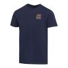 Balfour Kurzärmeliges T-Shirt aus 200 g/m² Bio Baumwolle (OCS), unisex navy | 3XS