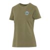 Nanaimo Kurzärmeliges T-Shirt für Damen im Washed Look, 160 g/m2 Standard | Forest Green2 | XS | ohne Werbeanbringung | Nicht verfügbar | Nicht verfügbar | Nicht verfügbar