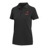 Calgary Poloshirt für Damen im Washed Look, 200 g/m2 Standard | schwarz | M | ohne Werbeanbringung | Nicht verfügbar | Nicht verfügbar | Nicht verfügbar