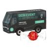 3D-Präsent Bus ohne Werbeanbringung | Lindt LINDOR Milchkugeln