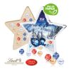 Adventskalender "Stern" Mit Lindt Schokolade bunt | ohne Werbeanbringung