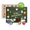 Adventskalender Lindt Lindor, Inlay aus Papier bunt | ohne Werbeanbringung