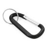 MATTHEW. Karabinerclip aus Aluminium mit Schlüsselring schwarz | ohne Werbeanbringung | Nicht verfügbar | Nicht verfügbar | Nicht verfügbar