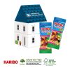 3D Präsent „Haus” bunt | ohne Werbeanbringung | Haribo Tropifrutti