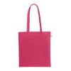 MEXICO. Tasche aus recycelter Baumwolle (70%) und Polyester (30% rPET) (150 g/m²) Rosa | ohne Werbeanbringung
