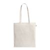BEJA. Tasche aus 100 % recycelter Baumwolle (180 g/m²) Beige | ohne Werbeanbringung