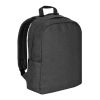 GIJON. Laptop-Rucksack aus 600D recyceltem Polyester, HD und Innenfutter aus 210D recyceltem Polyester anthrazit | ohne Werbeanbringung