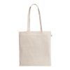 SVANETI. Tasche aus recycelter Baumwolle (70%) und Polyester (30% rPET) (140 g/m²) Beige | ohne Werbeanbringung