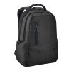 BOSTON. Wasserdichter 2Tone Nylon 17'' Laptop-Rucksack Schwarz | ohne Werbeanbringung