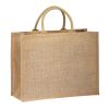 SHANTI. Tragetasche aus Jute (360 g/m²) Beige | ohne Werbeanbringung