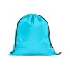 PEMBA. Turnbeutel aus 190T Polyester aus recyceltem (100% rPET) Hellblau