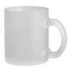 KENNY II. Tasse aus Glas 340 mL Weiß | ohne Werbeanbringung